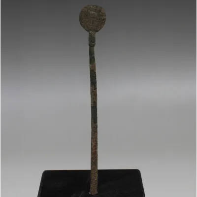 Obverse, for Roman — Medical instrument, spoon probe (cyathiscomele) — 1st - 3rd Century A.D, 1st - 3rd Century A.D