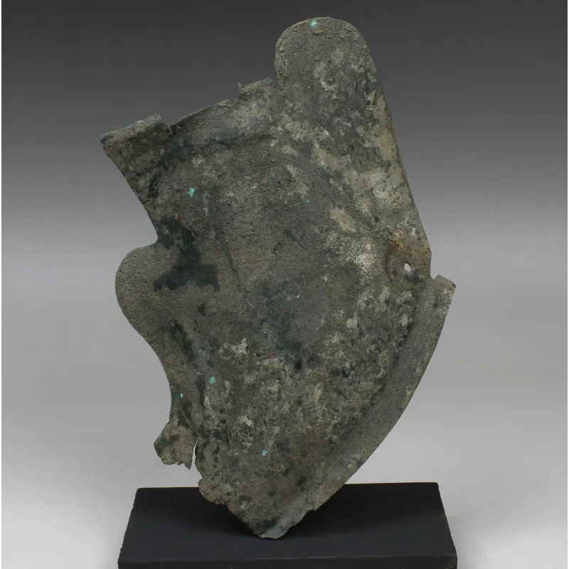 Obverse, for Roman — Military cheek piece of a helmet fragment — 2nd - 3rd Century A.D, 2nd - 3rd Century A.D