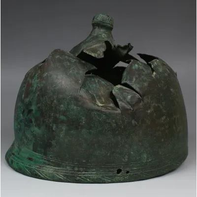 Avers, pour Romain — Montefortino helmet, Group 1 - Type Robinson B, Coarelli D — 3e - 2e siècle av. J.-C., 3e - 2e siècle...