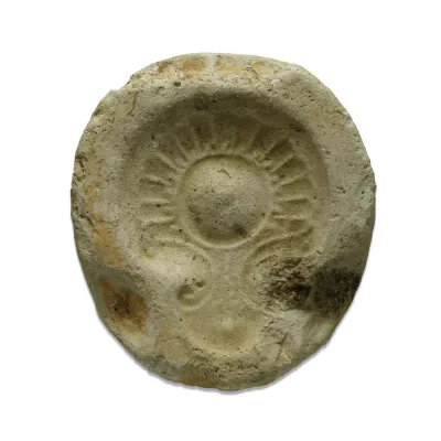 Obverse, for Roman — Oil lamp mold — 1st Century B.C - 1st Century A.D, 1st Century B.C - 1st Century A.D
