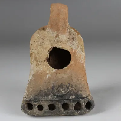 Obverse, for Roman, Judaea — Oil lamp multi-nozzle, Type Beit Natif — 3rd - 5th Century A.D, 3rd - 5th Century A.D