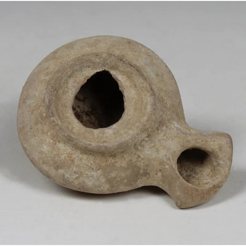 Obverse, for Roman, Judaea — Oil lamp, Type 'Herodian', Kennedy 3, Hadad 4 — 1st Century B.C - 2nd Century A.D, 1st Century...