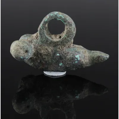 Obverse, for Roman — Phallic amulet — 1st - 3rd Century A.D, 1st - 3rd Century A.D