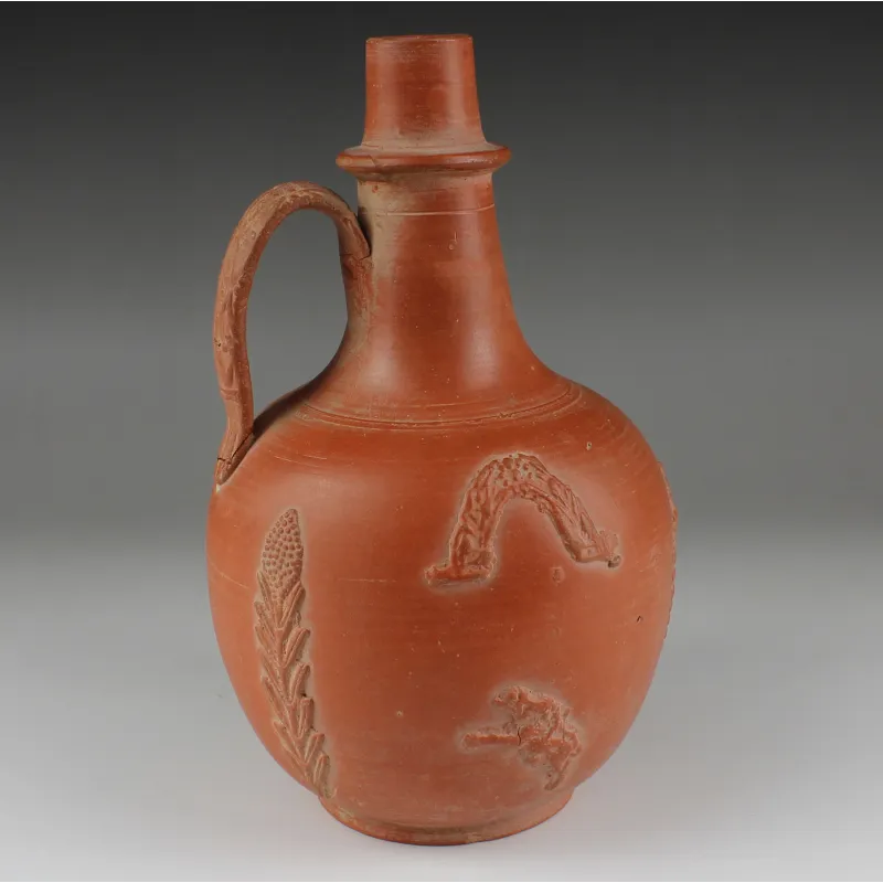 Obverse, for Roman, North African — Decorated flask — 3rd - 4th Century A.D, 3rd - 4th Century A.D