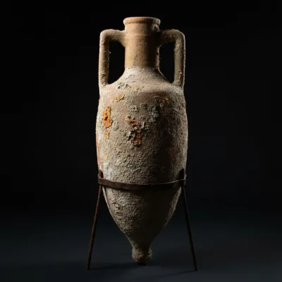 Avers, pour Romain — Shipwreck amphora, Type Dressel 3 — 1e - 2e siècle ap. J.-C., 1e - 2e siècle ap. J.-C.