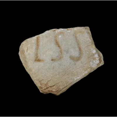 Obverse, for Roman — Slab with inscription 'ISS' — 2nd - 3rd Century A.D, 2nd - 3rd Century A.D
