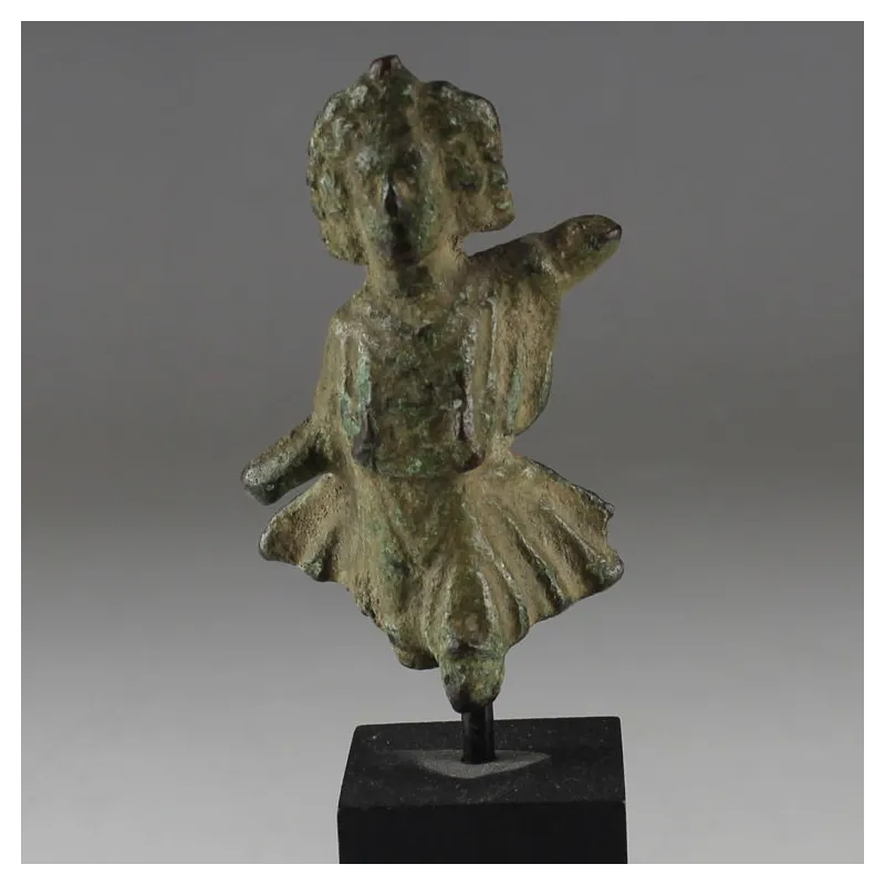 Obverse, for Roman — Statuette of a Lar — 2nd - 3rd Century A.D, 2nd - 3rd Century A.D
