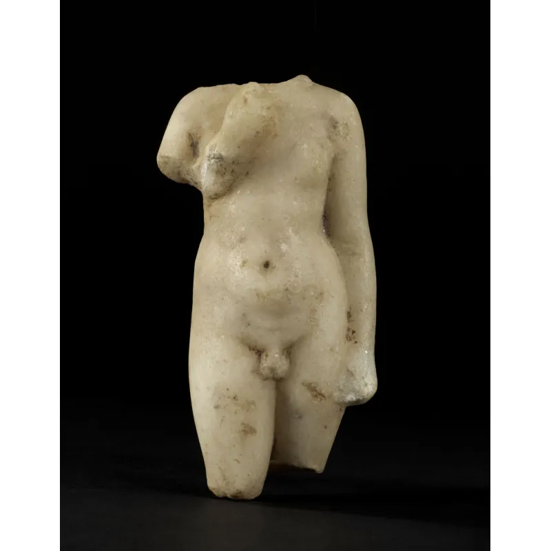 Avers, pour Romain — Statuette of Harpocrates — 1e - 2e siècle ap. J.-C., 1e - 2e siècle ap. J.-C.