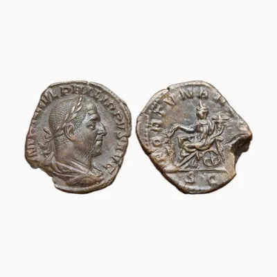 Philippe Ier l'Arabe (244-249). Sesterce, bronze. Rome. - 003391