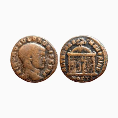 Divus Romulus - follis de consecration, atelier d'Ostie - 003367
