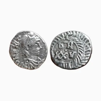 Royaume vandale, Gunthamund - 25 deniers (quart de silique) d'argent, Carthage - 003380
