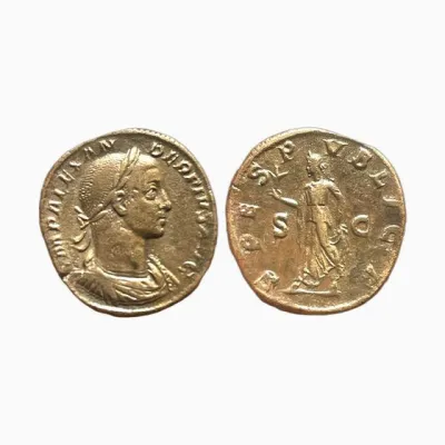 Sévère Alexandre, sesterce, Rome, 232 apr. J.-C. - SPES PVBLICA - 003390
