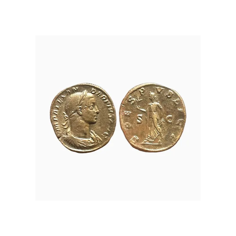 Sévère Alexandre, sesterce, Rome, 232 apr. J.-C. - SPES PVBLICA - 003390