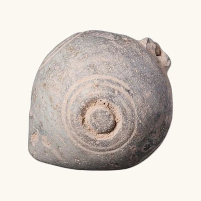 Byzance – Rare Grenade à main en faïence « Feu grec » (IXe–XIe siècle)– certificat d’authenticité - vue 1