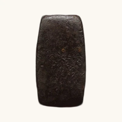 Middle Ages – Gothic Iron Military Axe with Rosette (15th Century) – With Certificate of Authenticity - vue 4