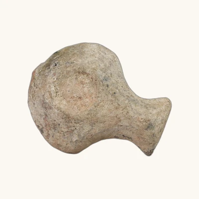 Egyptian ceramic oil lamp – Cahn-Klaiber Type 3.1.6, Ptolemaic period (2nd–1st century BC) - vue 4