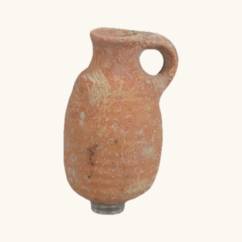 Canaanite ceramic jug – Middle Bronze Age, Canaan (1900–1400 BC) - vue 1