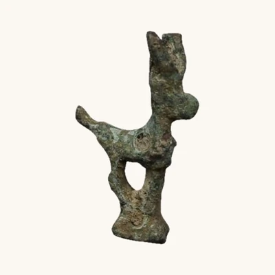 Bronze Age Bronze Ibex Figurine - vue 1