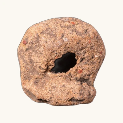 Sumerian – Ceramic figurine head (3rd–2nd millennium BC) – With Certificate of Authenticity - vue 4