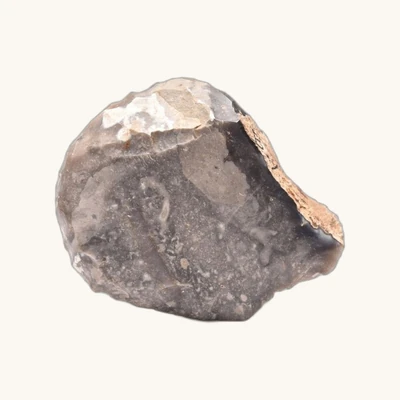 Grattoir néolithique en silex – Buigny, Somme – 64 x 53 mm - vue 8